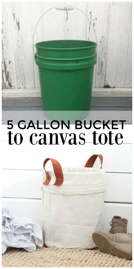 Five-Gallon Canvas Tote