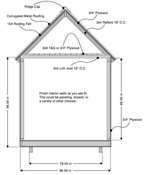 The 8×8 Tiny House