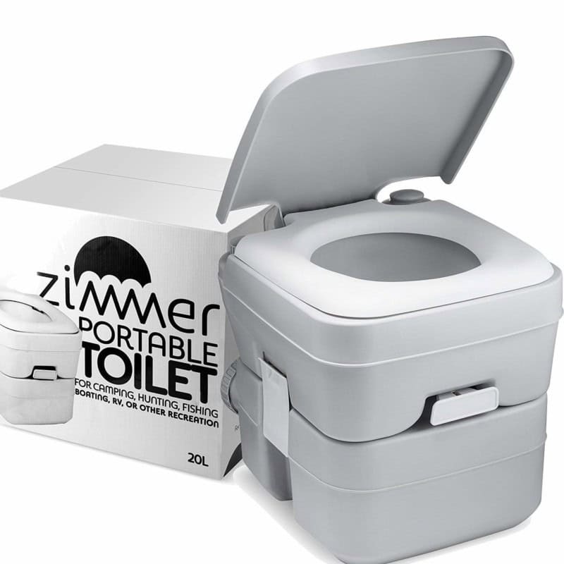 ZIMMER Portable Toilet Camping Porta Potty