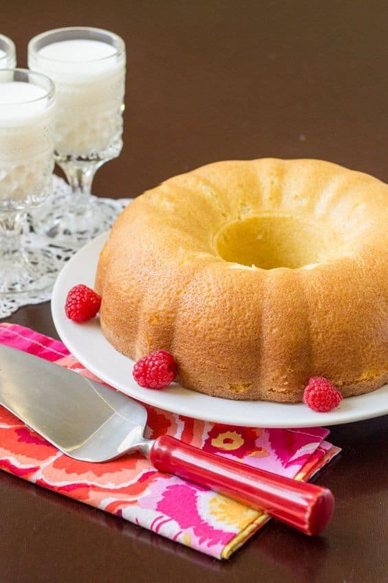 Hot Milk Cake