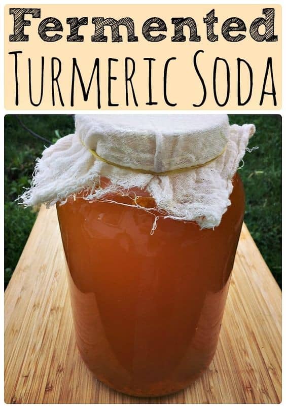 Fermented Turmeric Soda