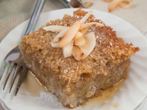 Lazy Day Oatmeal Cake