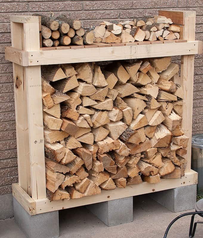 The Easy Firewood Rack