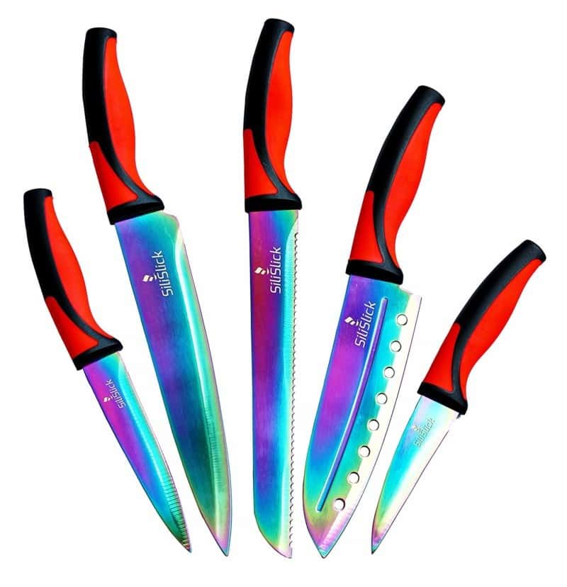 SiliSlick Kitchen Knife Set