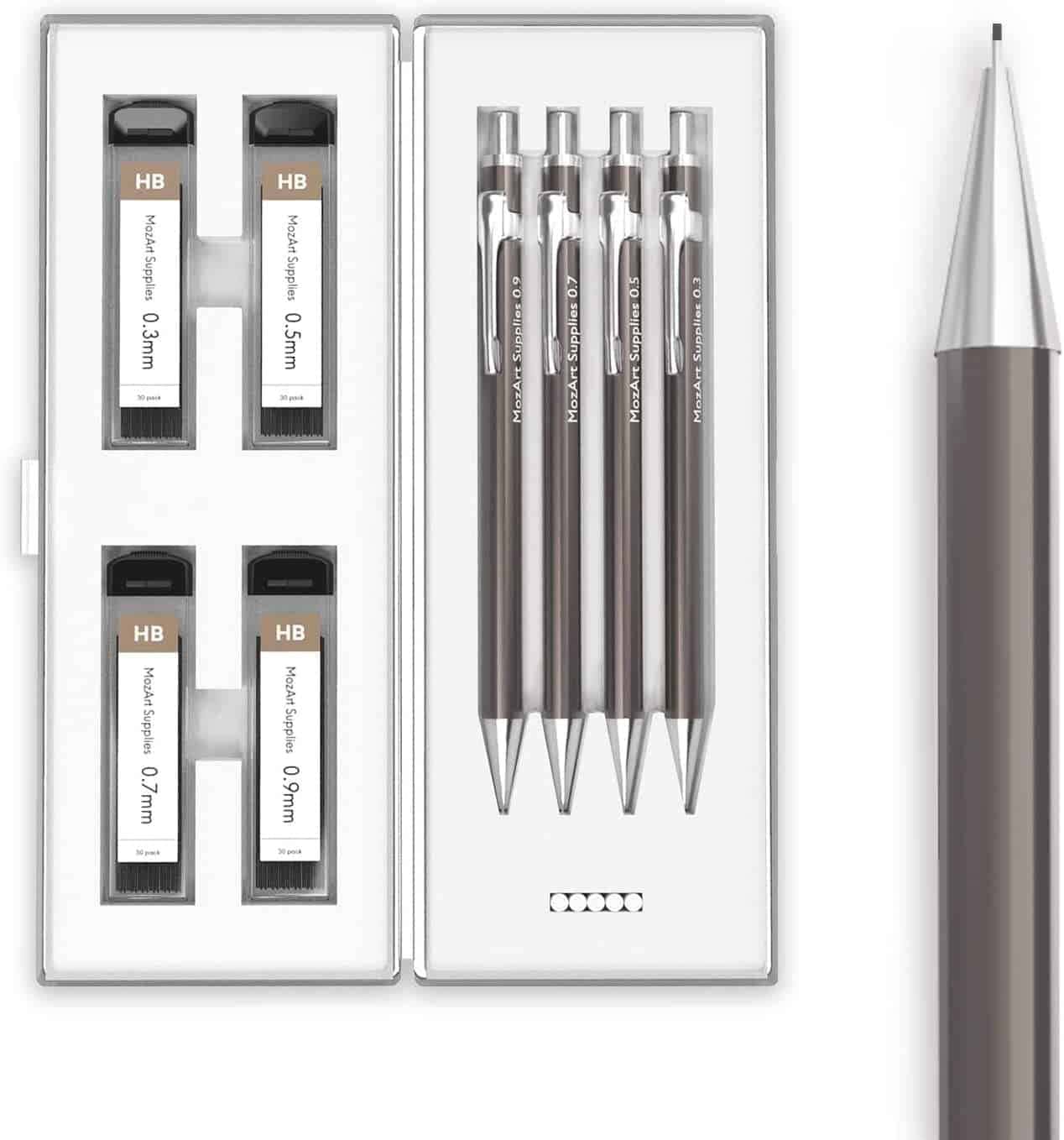 MozArt Supplies Mechanical Pencil Set