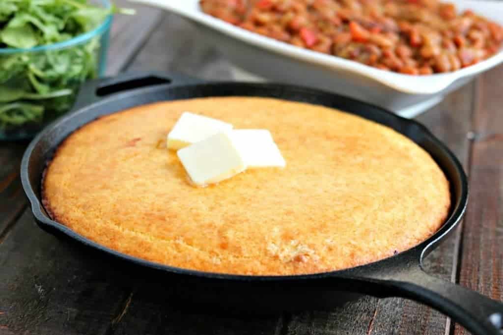 Southern-style Cast Iron Cornbread