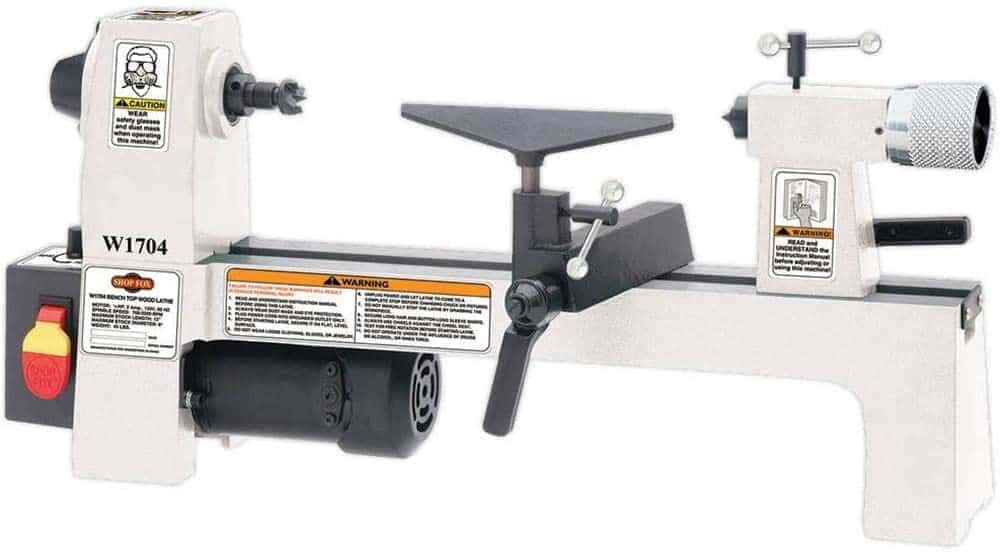 SHOP FOX W1704 Benchtop Lathe