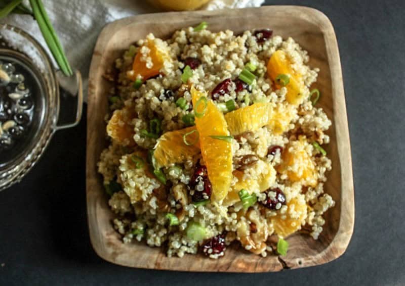 Orange Cranberry Quinoa