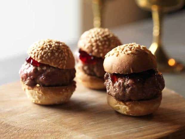 Mini Venison Burgers