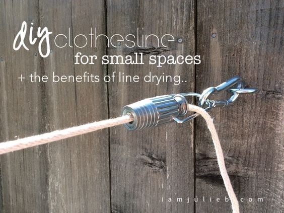 Clothesline for Small Spaces