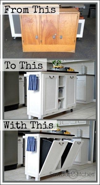 Cabinet to Kitchen Island