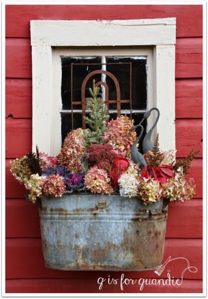 Galvanized Window Box