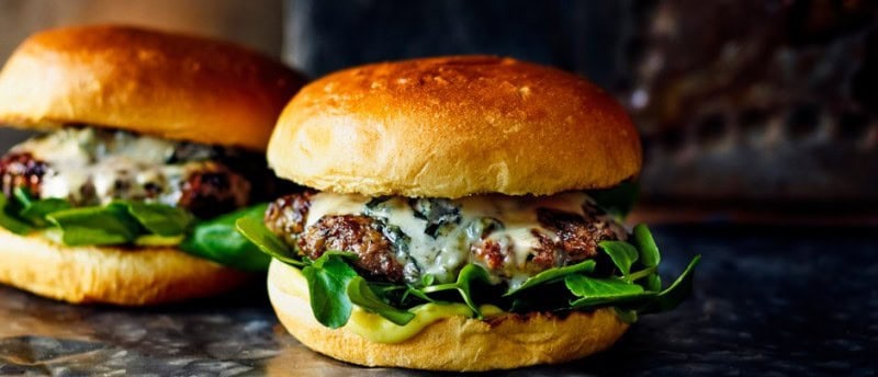 Posh Venison Burgers