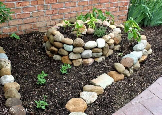 Spiral Rock Garden