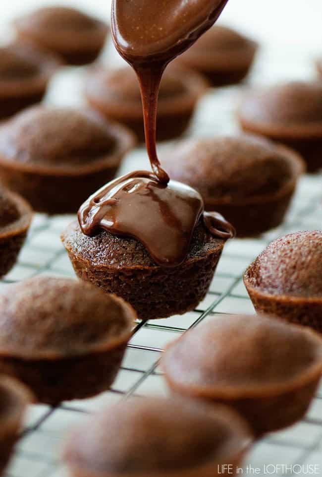 Texas Sheet Cake Bites