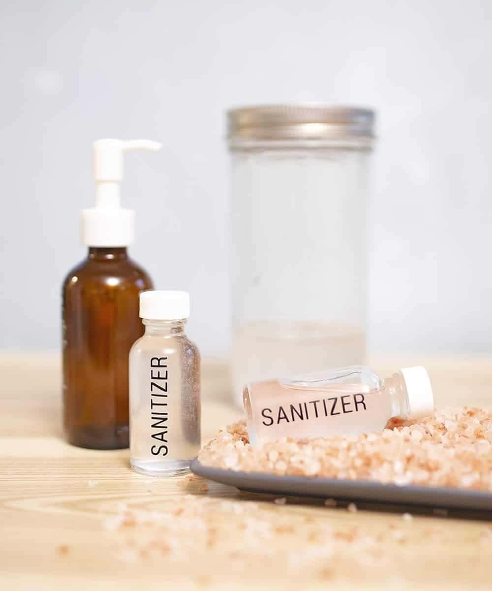 Two Ingredient Hand Sanitizer