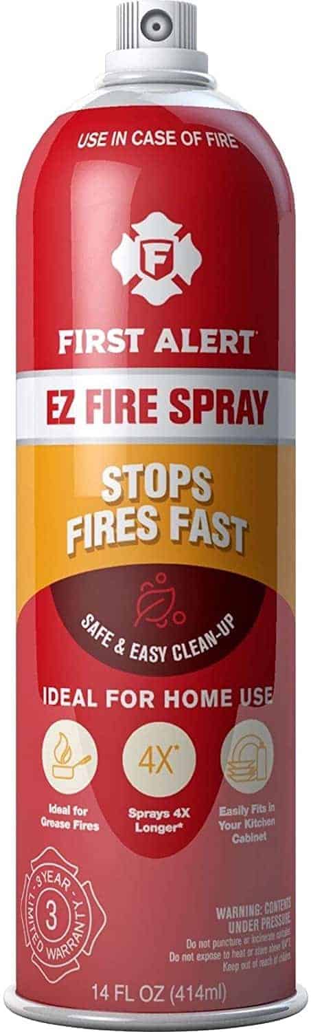 First Alert AF400 Aerosol Spray Fire Extinguisher