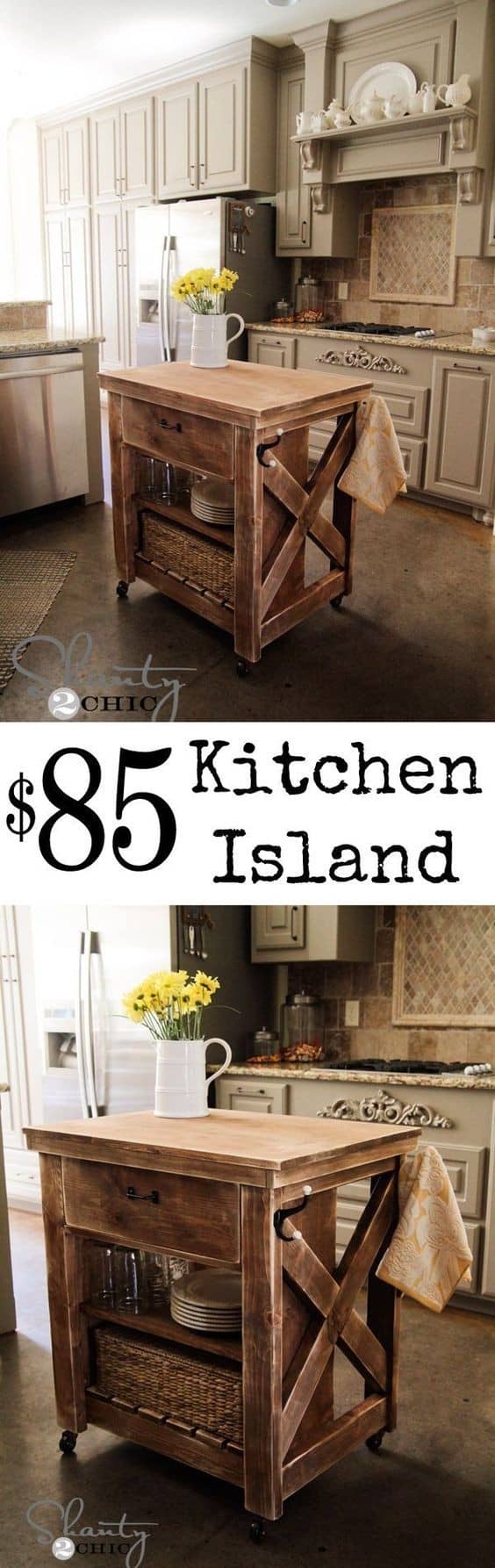 The $85 Kitchen Island