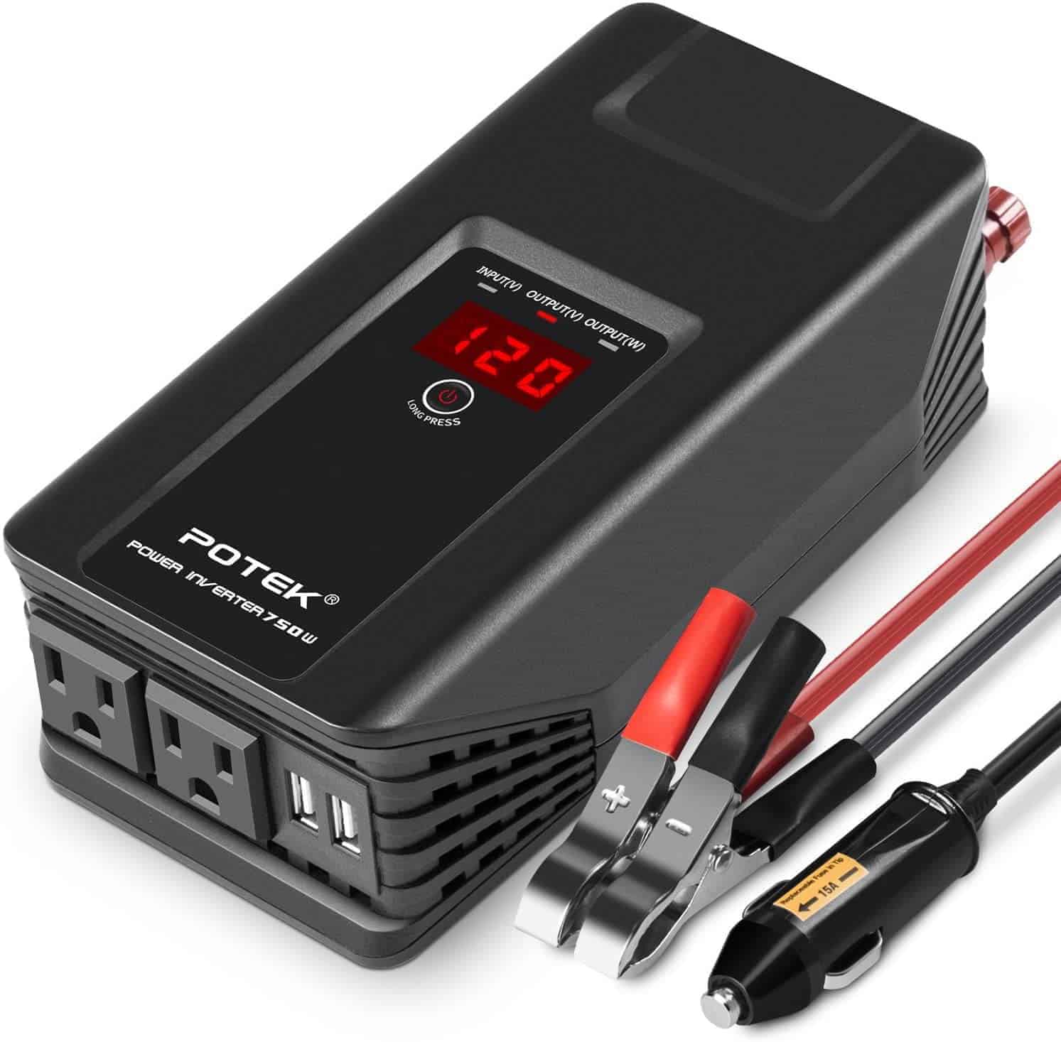 POTEK 750-Watt Power Inverter