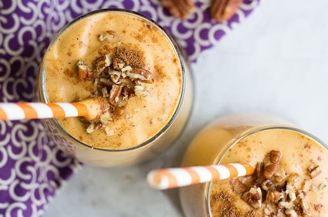 Pumpkin Pie Protein Smoothie