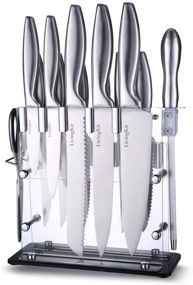 LivingKit 14-Piece Knife Set