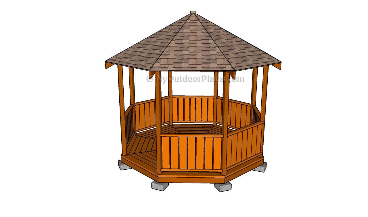 Octagonal Gazebo Plans