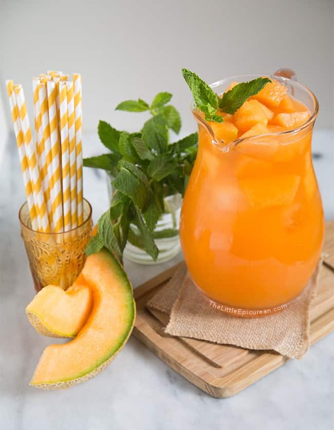 Cantaloupe Agua Fresca