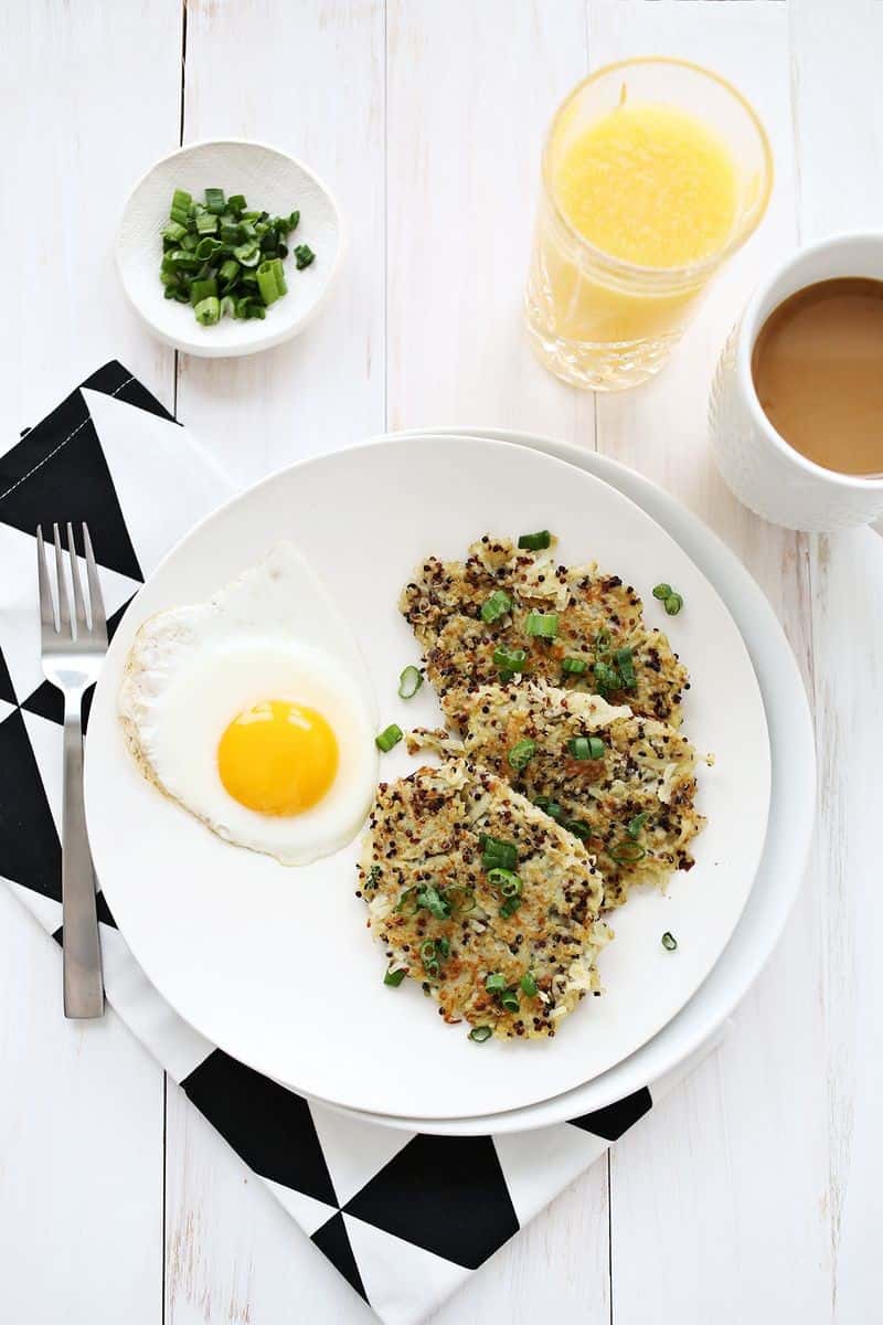 Quinoa Breakfast Hash Browns