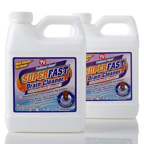 Professor Amos SuperFast 2-Pack 32oz Drain Cleaner