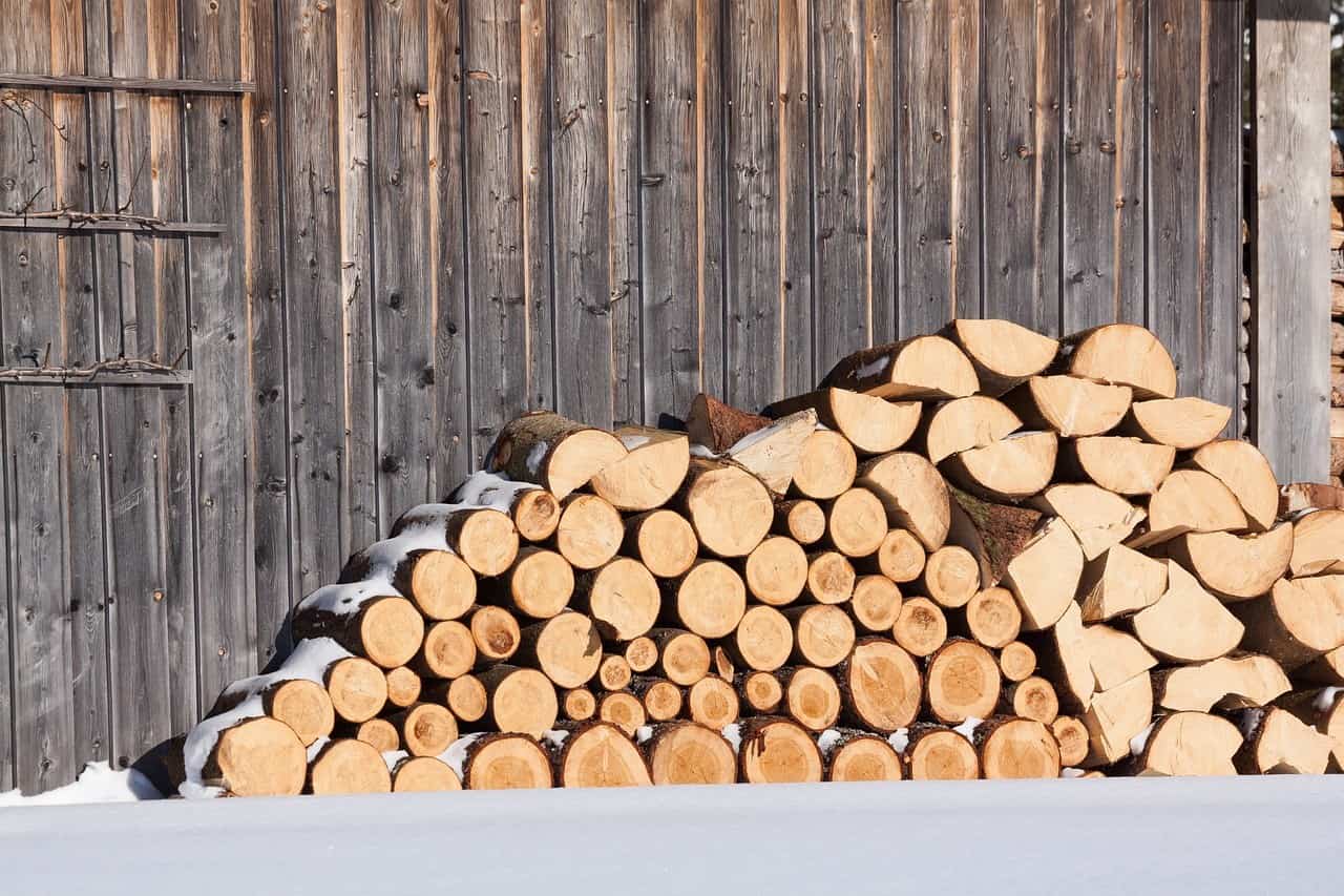 Storing Wood for the Winter