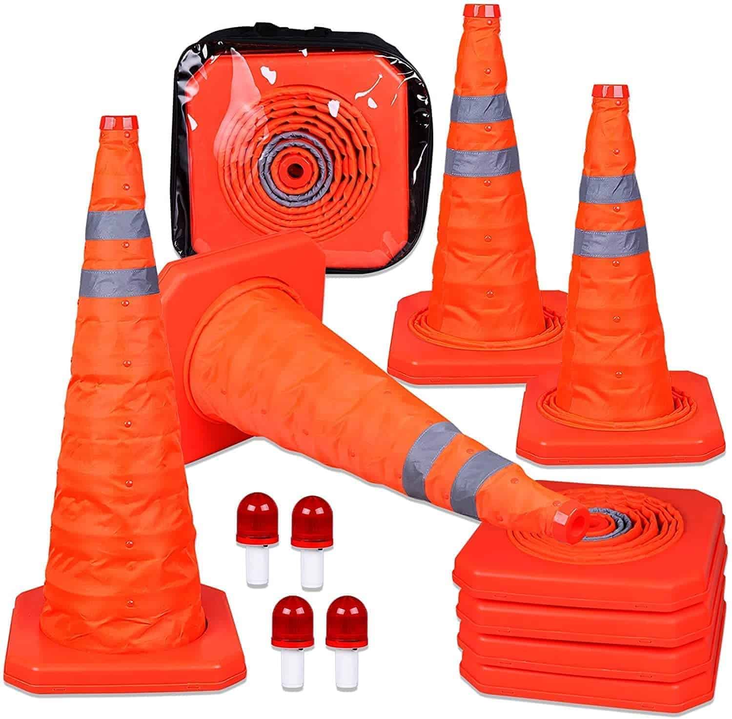 CARTMAN Reflective Safety Cones