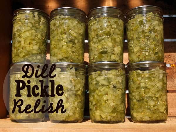 Dill Pickle Relish