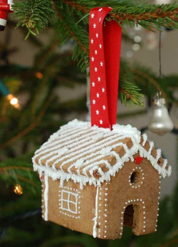 Gingerbread House Tree Ornaments