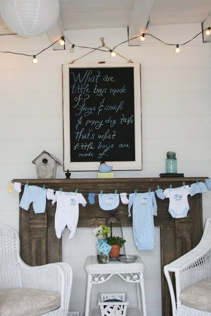 Baby Clothes Bunting