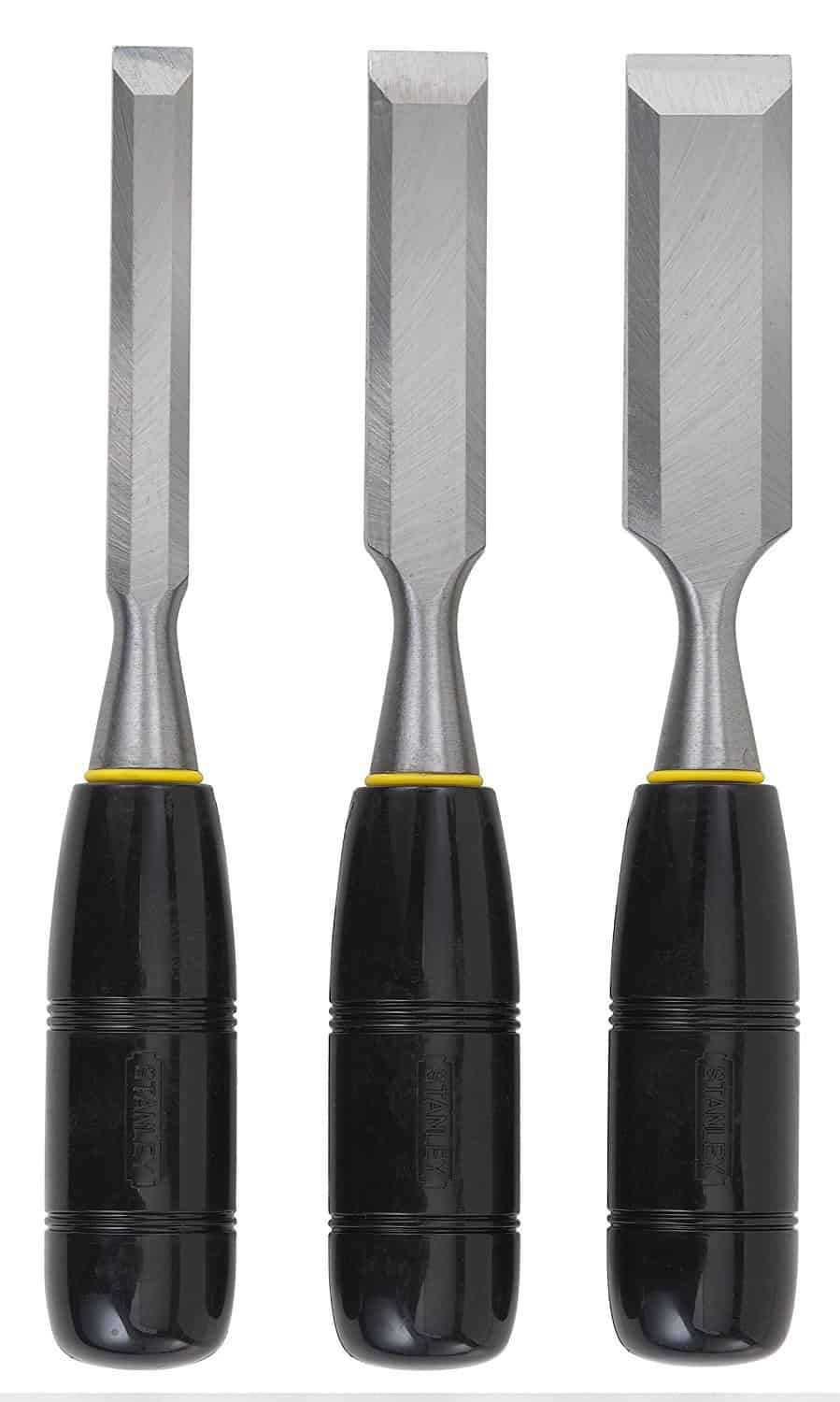 Stanley 16-150 150 Series Short Blade 3-Piece Chisel Set