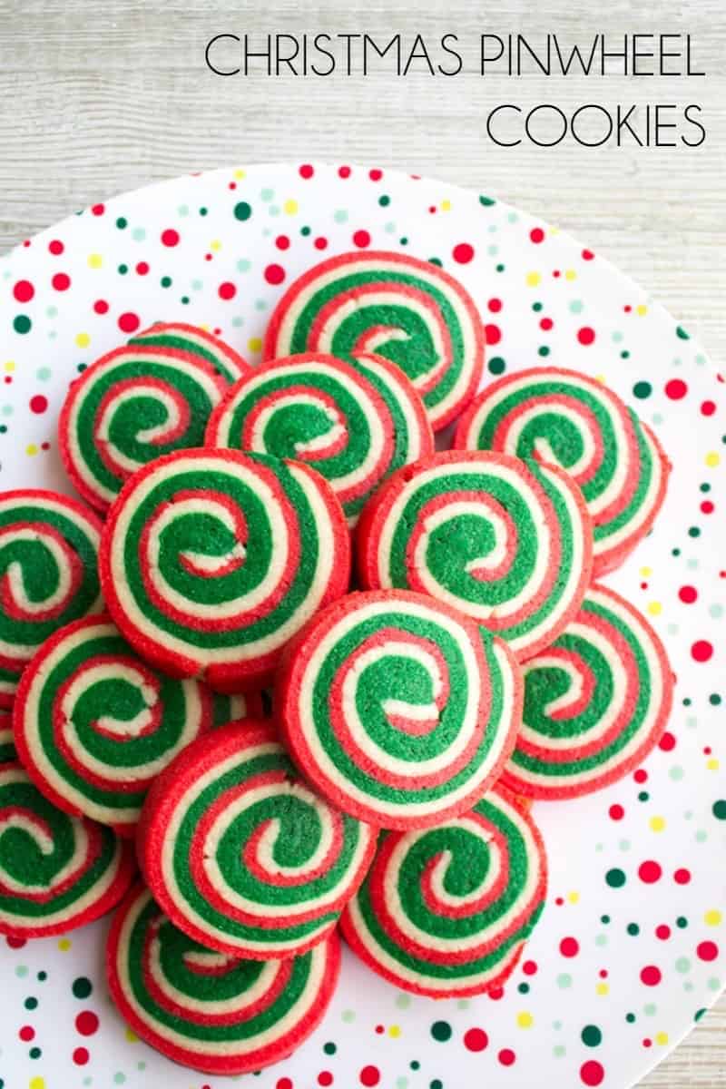 Christmas Pinwheel Cookies