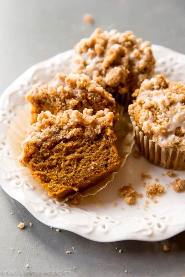 Pumpkin Crumb Cake Muffins