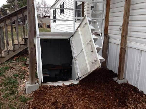 The Mobile Home Storm Shelter