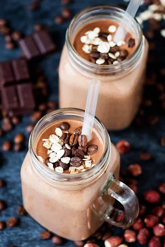 Oaty Mocha Hot Smoothie