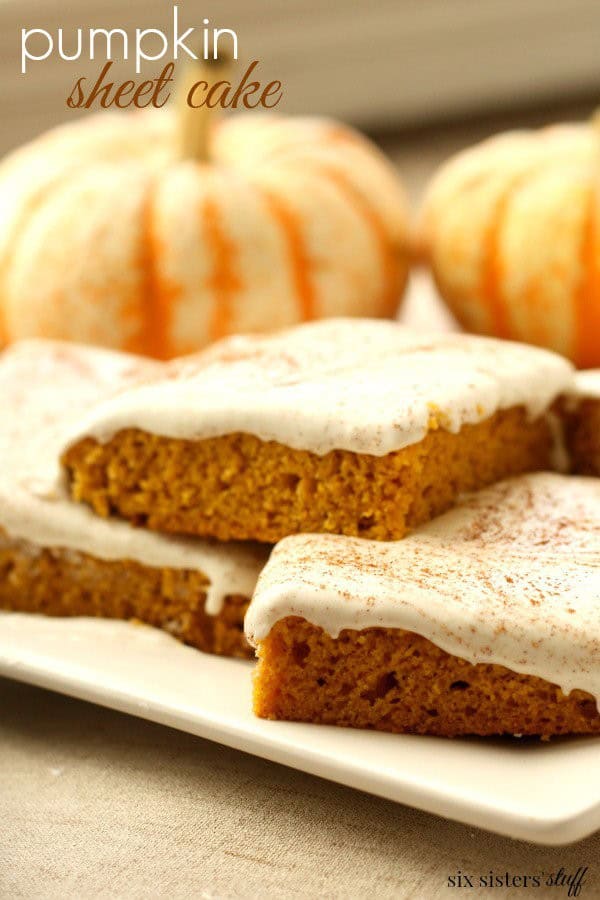 Pumpkin Sheet Cake