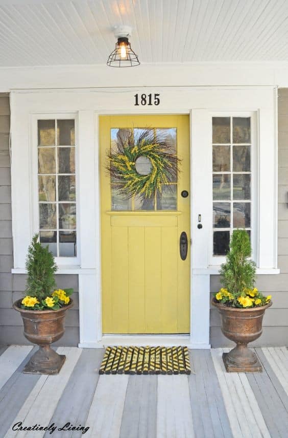 The Yellow Front Porch