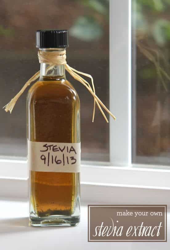 Homemade Stevia Extract