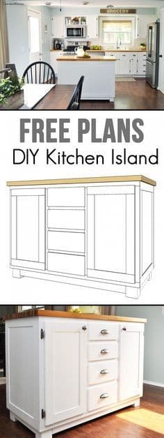 The Modern Chic Kitchen Island