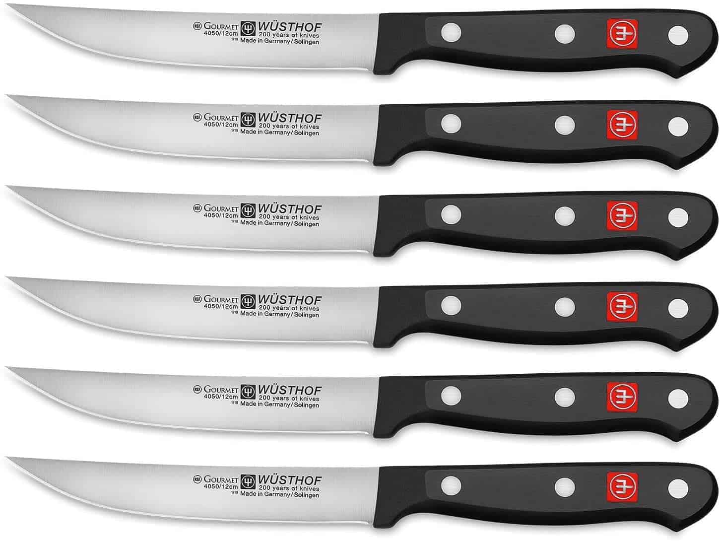 WUSTOFF Gourmet 6-Piece Steak Knife Set