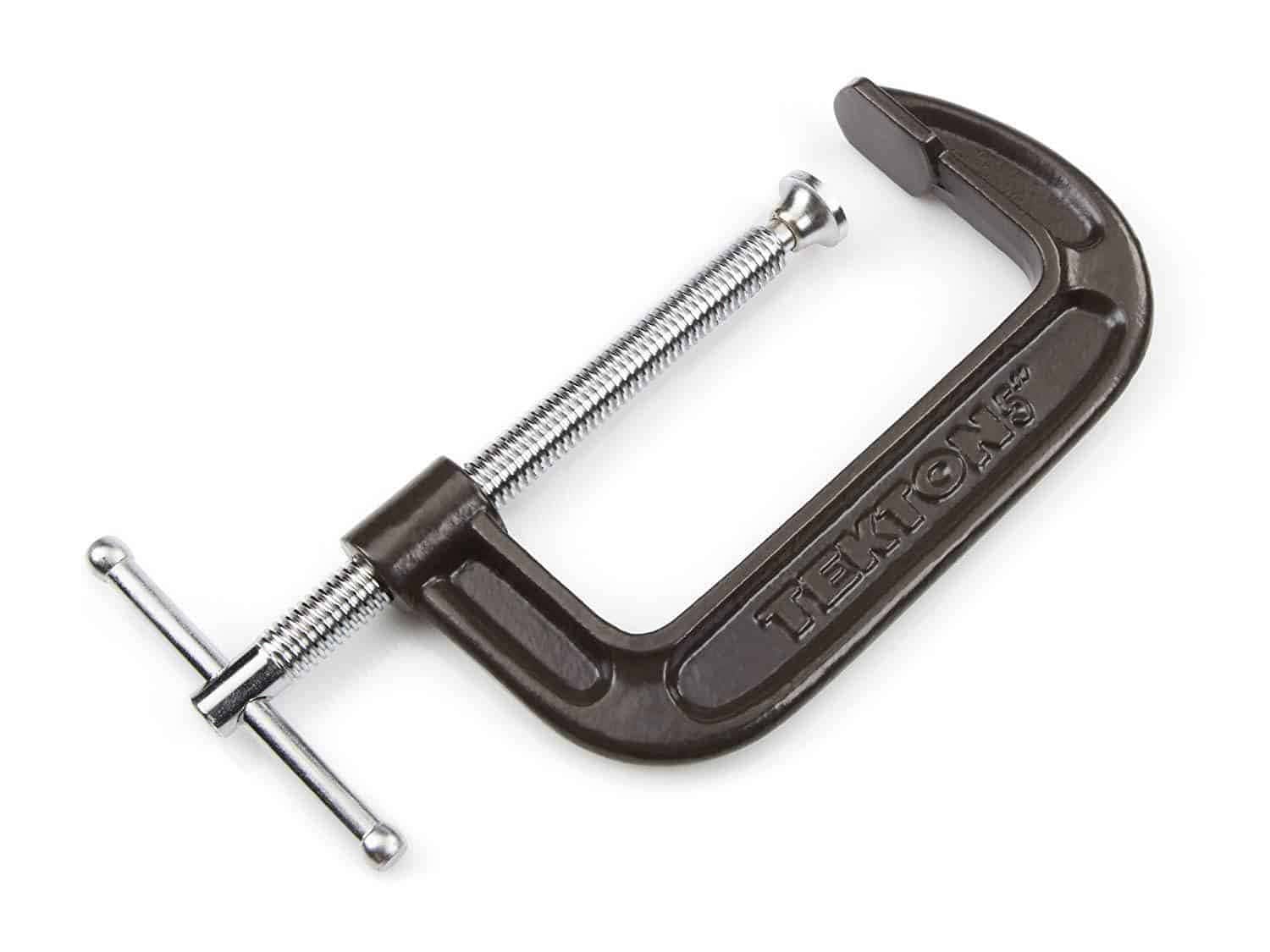 TEKTON 4022 5-Inch Malleable Iron C-Clamp