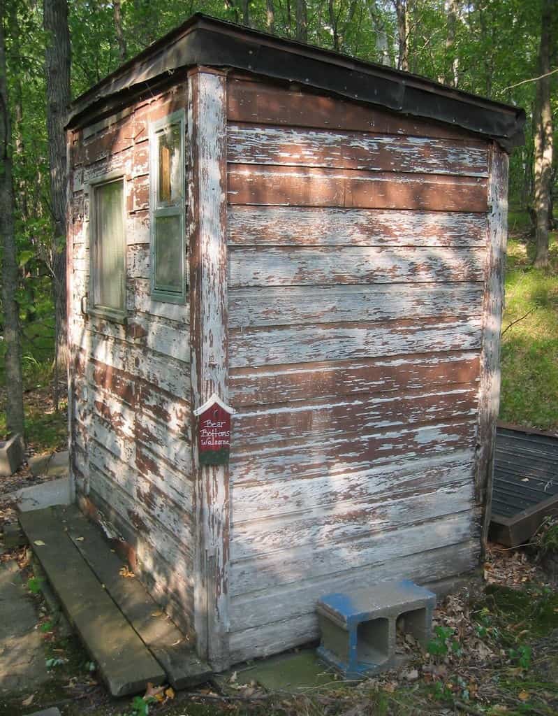 The Upcycled Outhouse