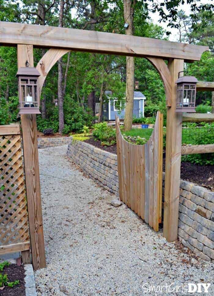 Garden Arch with a Gate