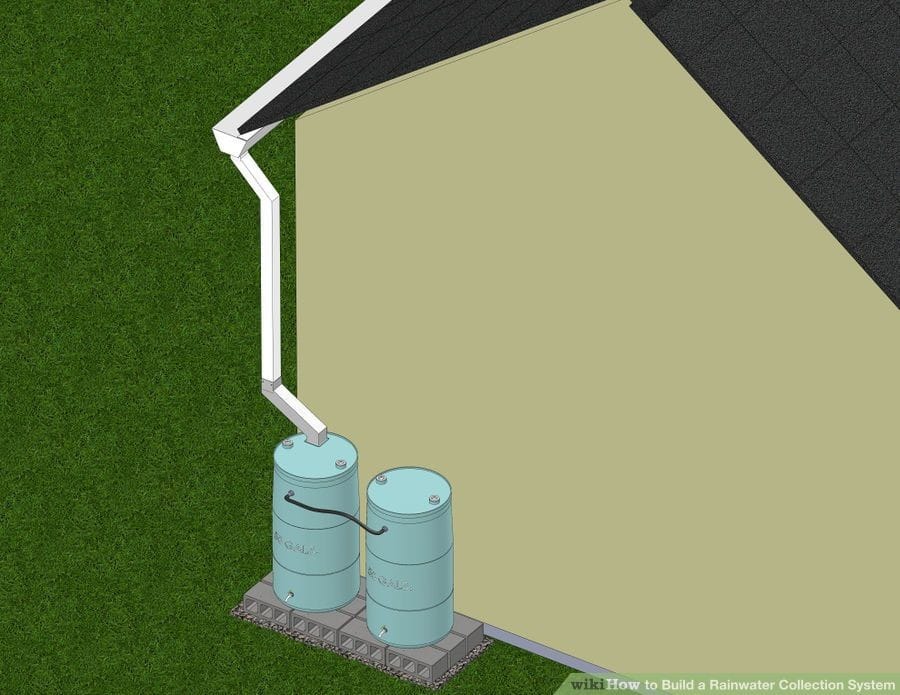 DIY Rain Barrel System