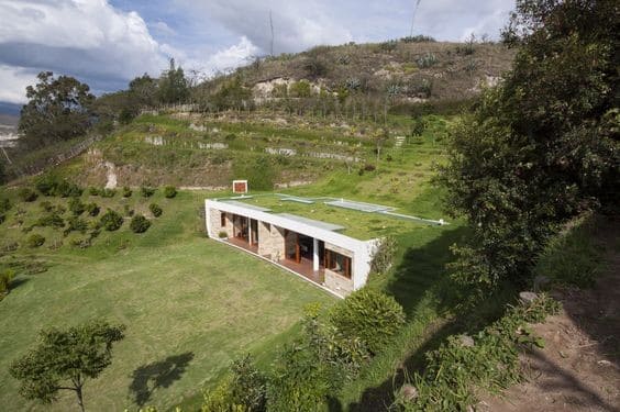 House in a Hill