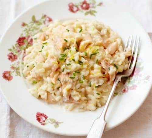 Trout Risotto